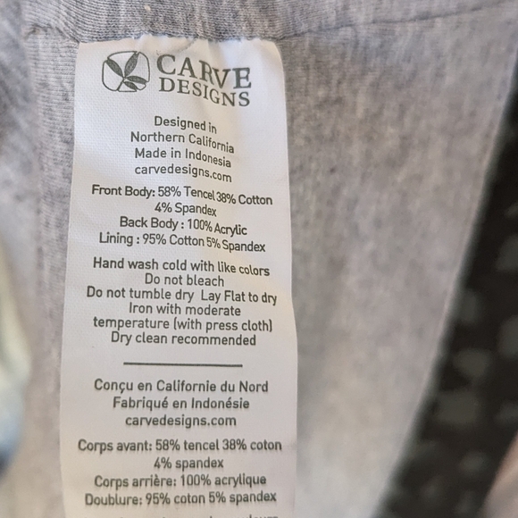 Carve Designs Ryder Military Canvas Jacket Size Small Knit Back - Picture 9 of 10